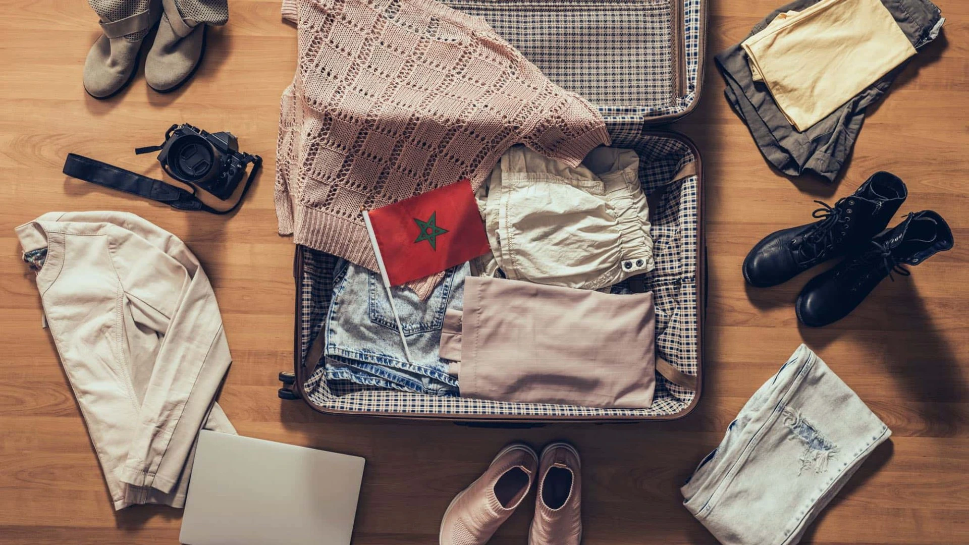 Liste des choses essentielles à mettre dans sa valise pour voyager au Maroc